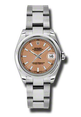 Rolex Datejust Lady 31 Champagne Dial Stainless Steel Oyster Bracelet Automatic Watch #178240CSO - Watches of America