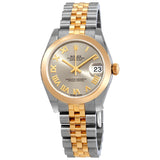Rolex Datejust Lady 31 Grey Dial Stainless Steel and 18K Yellow Gold Jubilee Bracelet Automatic Watch #178243GRJ - Watches of America
