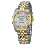 Rolex Datejust Lady 31 Mother of Pearl Dial Stainless Steel and 18K Yellow Gold Jubilee Bracelet Automatic Watch #178273MDJ - Watches of America