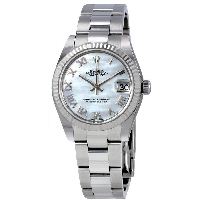 Rolex Datejust Lady 31 Mother of Pearl Dial Stainless Steel Oyster Bracelet Automatic Watch #178274MRO - Watches of America