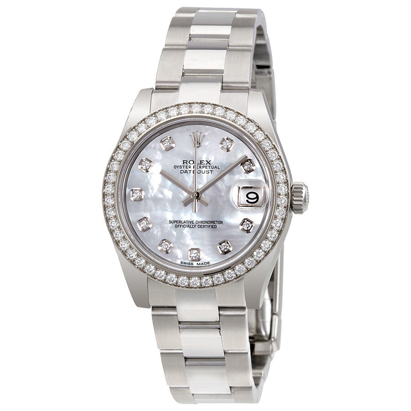 Rolex Datejust Lady 31 Mother of Pearl Dial Stainless Steel Oyster Bracelet Automatic Watch #178384MDO - Watches of America