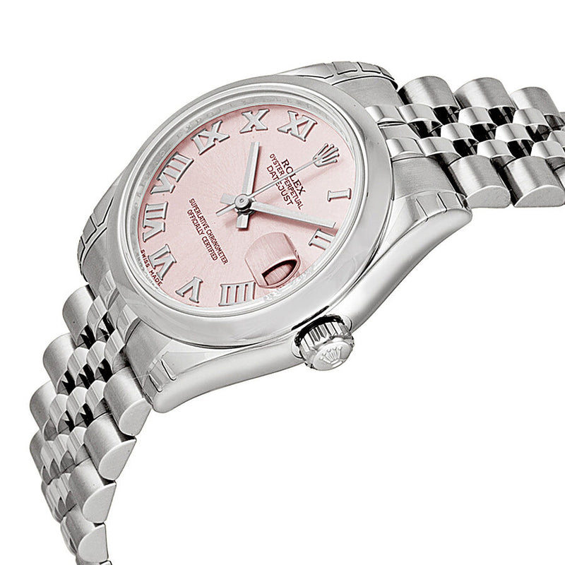Rolex Datejust Lady 31 Pink Dial Stainless Steel Jubilee Bracelet Automatic Watch #178240PRJ - Watches of America #2