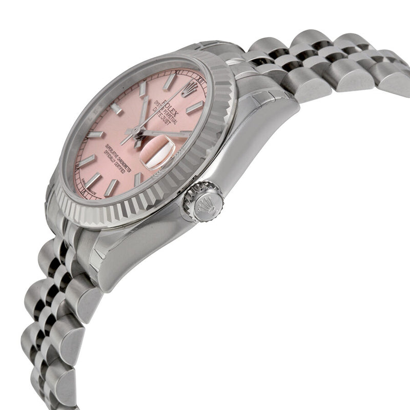 Rolex Datejust Lady 31 Pink Dial Stainless Steel Jubilee Bracelet Automatic Watch #178274PSJ - Watches of America #2