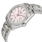 Rolex Datejust Lady 31 Pink Dial Stainless Steel Oyster Bracelet Automatic Watch #178240PSO - Watches of America #2