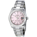 Rolex Datejust Lady 31 Pink Dial Stainless Steel Oyster Bracelet Automatic Watch #178274PSO - Watches of America