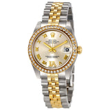 Rolex Datejust Lady 31 Silver Dial Stainless Steel and 18K Yellow Gold Jubilee Bracelet Automatic Watch #178383SRDJ - Watches of America