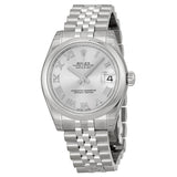 Rolex Datejust Lady 31 Silver Dial Stainless Steel Jubilee Bracelet Automatic Watch #178240SRJ - Watches of America