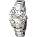 Rolex Datejust Lady 31 Silver Dial Stainless Steel Oyster Bracelet Automatic Watch #178274SRO - Watches of America