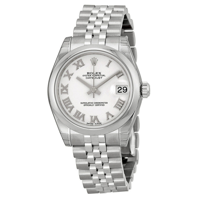 Rolex Datejust Lady 31 White Dial Stainless Steel Jubilee Bracelet Automatic Watch #178240WRJ - Watches of America