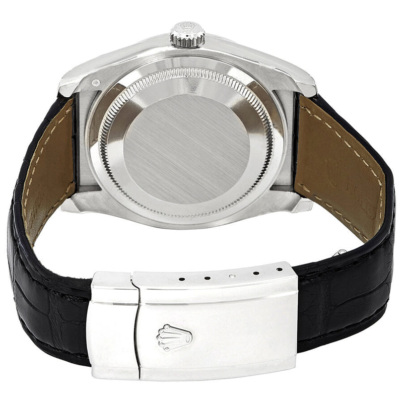 Rolex Datejust Mother of Pearl Dial Automatic Leather  Ladies Watch #116189MDL - Watches of America #3