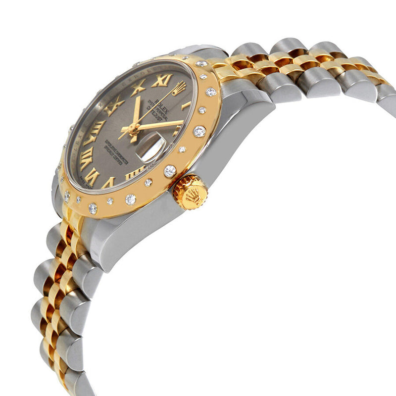 Rolex Datejust Rhodium Dial Diamond Ladies Automatic Watch #178343RRJ - Watches of America #2