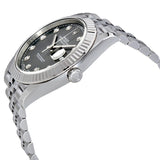 Rolex Datejust Rhodium Diamond Dial Automatic Men's Watch #126334RDJ - Watches of America #2