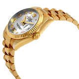 Rolex Datejust Silver Diamond Dial Automatic Ladies 18kt Yellow Gold President Watch #178278SRDP - Watches of America #2