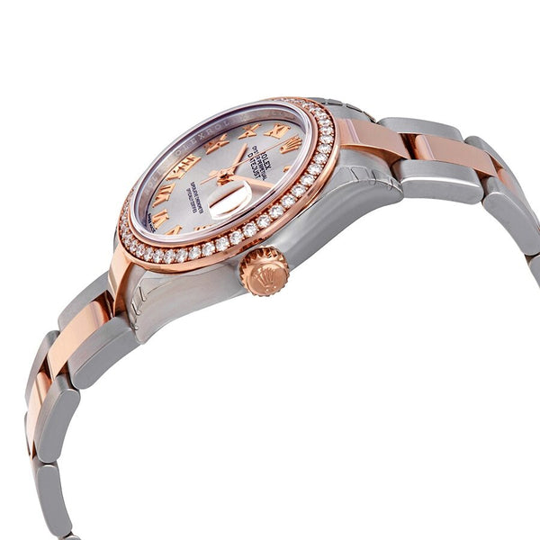 Rolex Datejust Sundust Dial Automatic Ladies Steel and 18K Everose Gold Oyster Watch #279381SNRO - Watches of America #2
