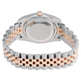 Rolex Datejust White Roman Dial Jubilee Bracelet Two Tone Men's Watch #116201WRJ - Watches of America #3