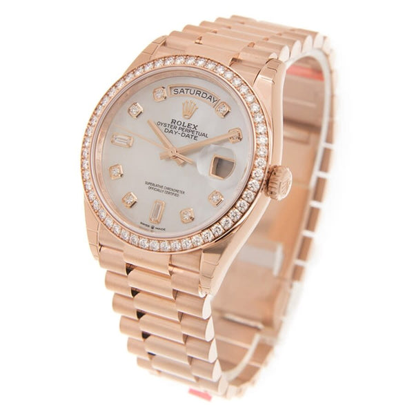 Rolex Day-Date 36 Automatic Diamond Unisex Watch #128345MDP - Watches of America #2