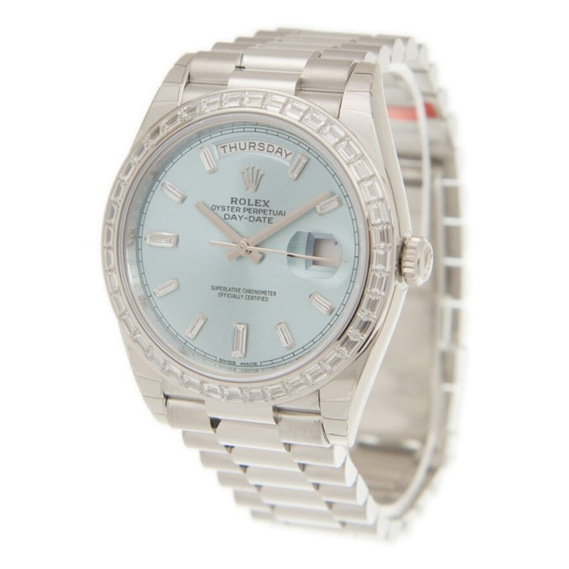 Rolex Day-Date 40 Automatic Chronometer Diamond Men's Watch #228396IBLDP - Watches of America #4