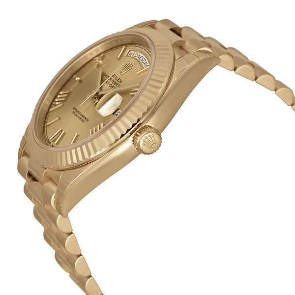 Rolex Day-Date 40 Champagne Dial 18K Yellow Gold President Automatic Men's Watch #228238CRSP - Watches of America #2
