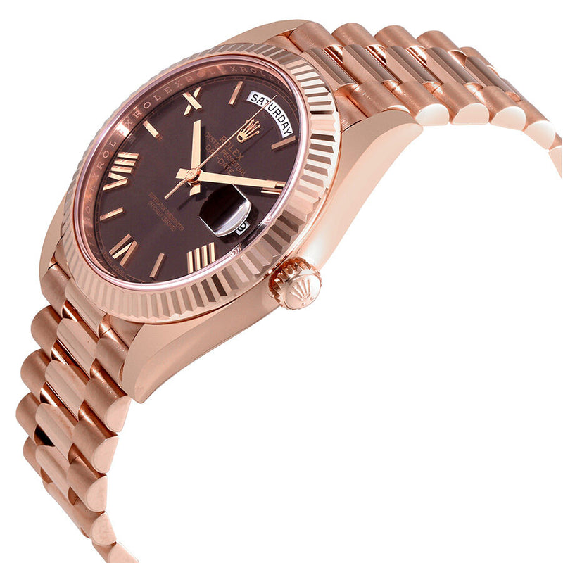 Rolex day date online everose chocolate