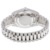 Rolex Day-Date 40 Dark Rhodium Stripe Motif Dial 18K White Gold President Automatic Men's Watch #228239RSSP - Watches of America #3