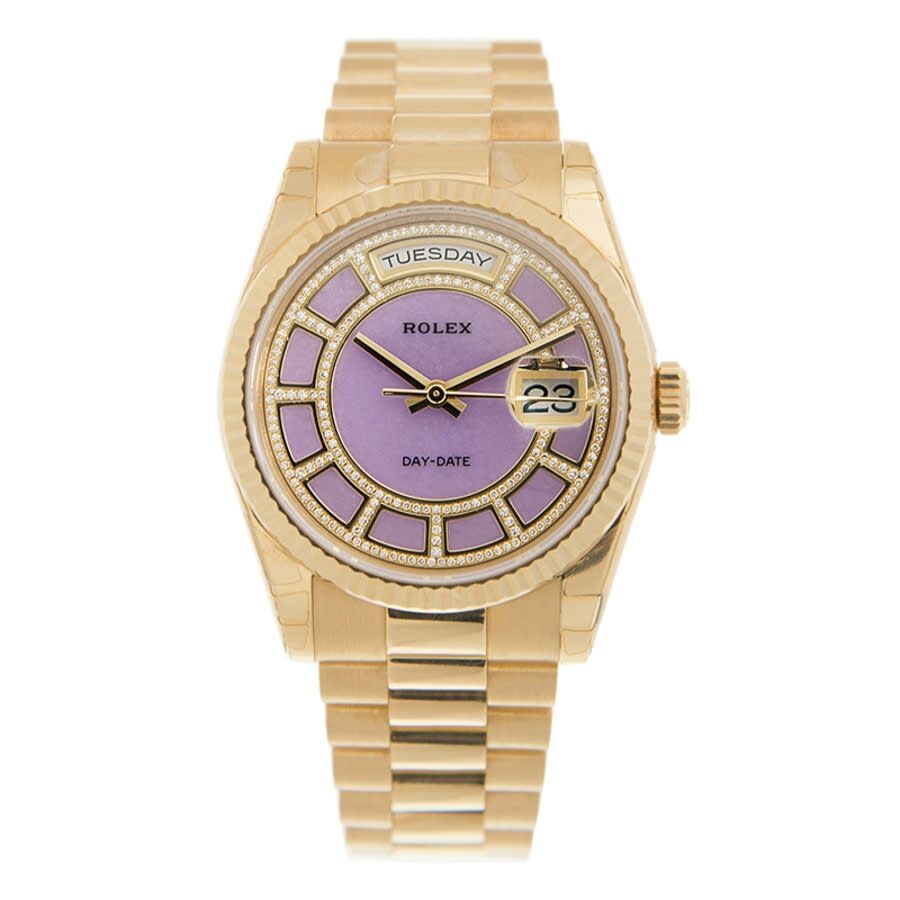 Rolex day shop date purple