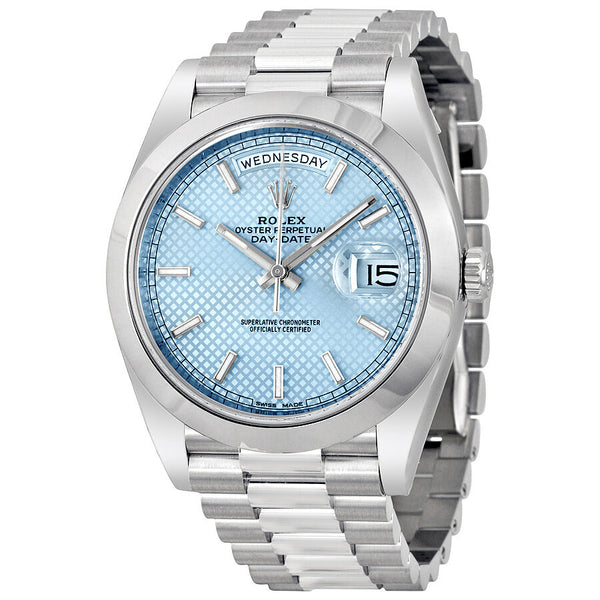 Platinum mens rolex hotsell