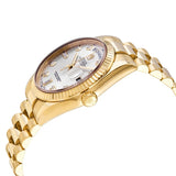 Rolex Day-Date Silver Dial 18K Yellow Gold President Automatic Men's Watch #118238SDP - Watches of America #2