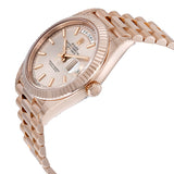 Rolex Day-Date Sundust Stripe Dial 18K Everose Gold Automatic Men's Watch #228235SNSSP - Watches of America #2