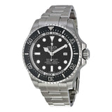 Rolex Deepsea Black Dial Stainless Steel Oyster Bracelet Automatic Men's Watch BKSO#116660 - Watches of America