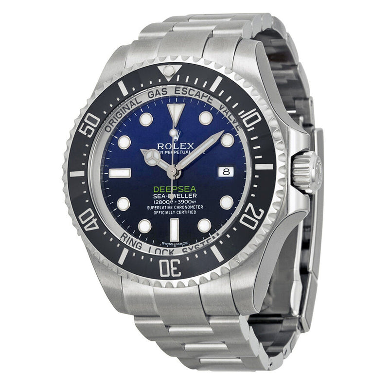 Rolex Deepsea D-Blue Dial Stainless Steel Oyster Automatic Men's Watch 116660BLSO#116660D - Watches of America