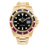 Rolex GMT-Master II Automatic Gem Set Bezel Black Dial Men's Watch #116748SA - Watches of America #3