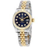 Rolex Lady Datejust 26 Blue Dial Stainless Steel and 18K Yellow Gold Jubilee Bracelet Automatic Watch #179173BLDJ - Watches of America