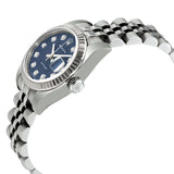 Rolex Lady Datejust 26 Blue Dial Stainless Steel Jubilee Bracelet Automatic Watch #179174BLJDJ - Watches of America #2