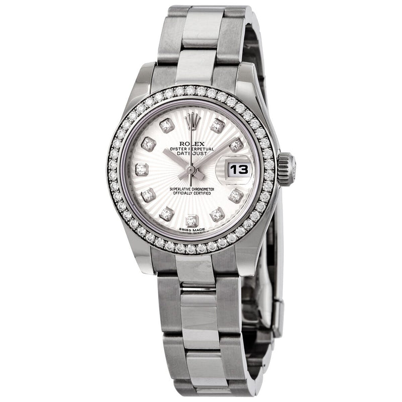 Rolex Lady Datejust 26 Ivory coloured Dial Stainless Steel Oyster Bracelet Automatic Watch #179384ISBDO - Watches of America