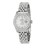 Rolex Lady Datejust 26 Ivory coloured Dial Stainless Steel Jubilee Bracelet Automatic Watch #179384ISBDJ - Watches of America