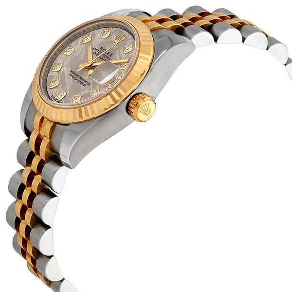 Rolex Lady Datejust 26 Meteorite Dial Stainless Steel and 18K Yellow Gold Jubilee Bracelet Automatic Watch #179173MTDJ - Watches of America #2
