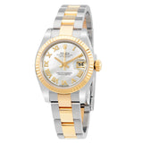 Rolex Lady Datejust 26 Mother of Pearl Dial Stainless Steel and 18K Yellow Gold Oyster Bracelet Automatic Watch #179173MRO - Watches of America