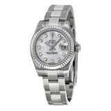 Rolex Lady Datejust 26 Mother of Pearl Dial Stainless Steel Oyster Bracelet Automatic Watch 179174MDO#179174 mdo - Watches of America