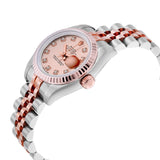 Rolex Lady Datejust 26 Rose With 10 Diamonds Dial Stainless Steel and 18K Everose Gold Jubilee Bracelet Automatic Watch #179171RDJ - Watches of America #2