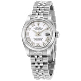 Rolex Lady Datejust 26 White Dial Stainless Steel Jubilee Bracelet Automatic Watch 179160WRJ#179160-WRJ - Watches of America