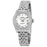 Rolex Lady Datejust 26 White Dial Stainless Steel Jubilee Bracelet Automatic Watch #179384WRJ - Watches of America