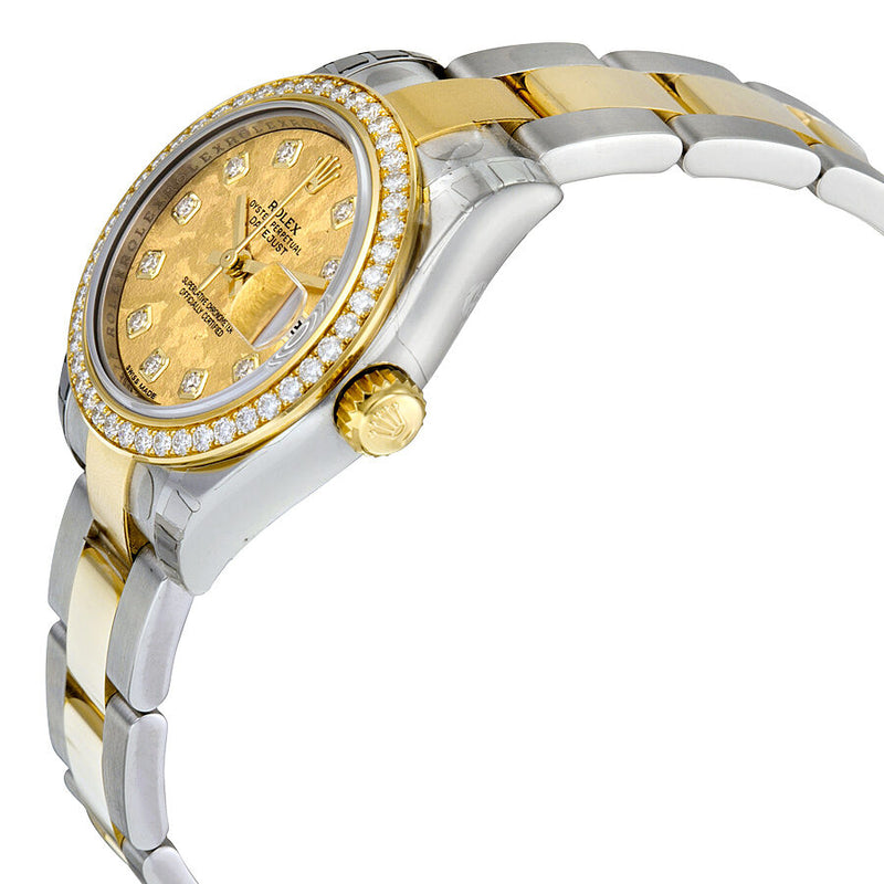 Rolex Lady Datejust 26 Yellow Gold Dial Stainless Steel and 18K Yellow Gold Oyster Bracelet Automatic Watch #179383YGCDO - Watches of America #2