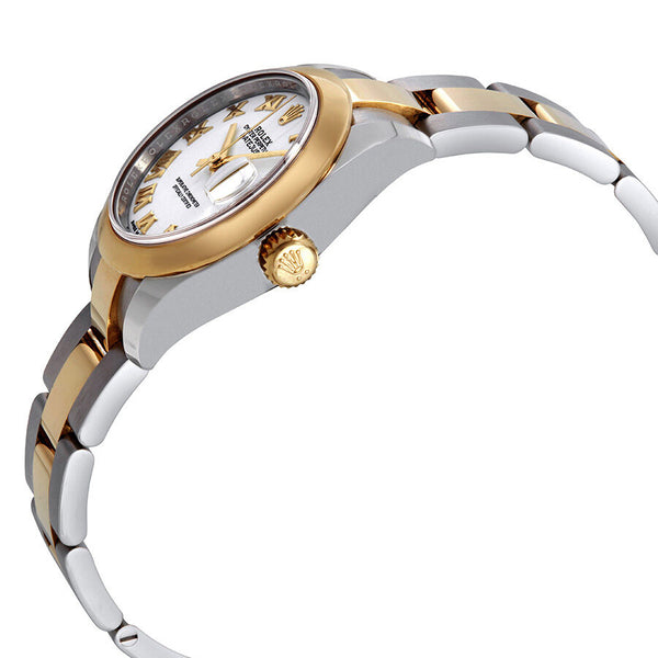 Rolex Lady-Datejust 28 Automatic White Dial Ladies Steel and 18kt Yellow Gold Oyster Watch #279163WRO - Watches of America #2