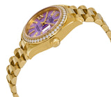 Rolex Lady-Datejust 28 Liliac Dial 18K Yellow Gold President Automatic Ladies Watch #279138LISRDP - Watches of America #2