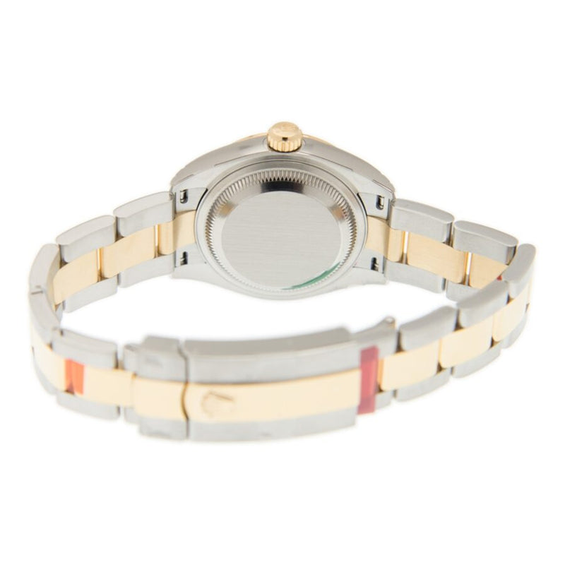 Rolex Lady Datejust 28 Silver Dial Steel and 18K Yellow Gold Oyster Watch #279163SDO - Watches of America #5