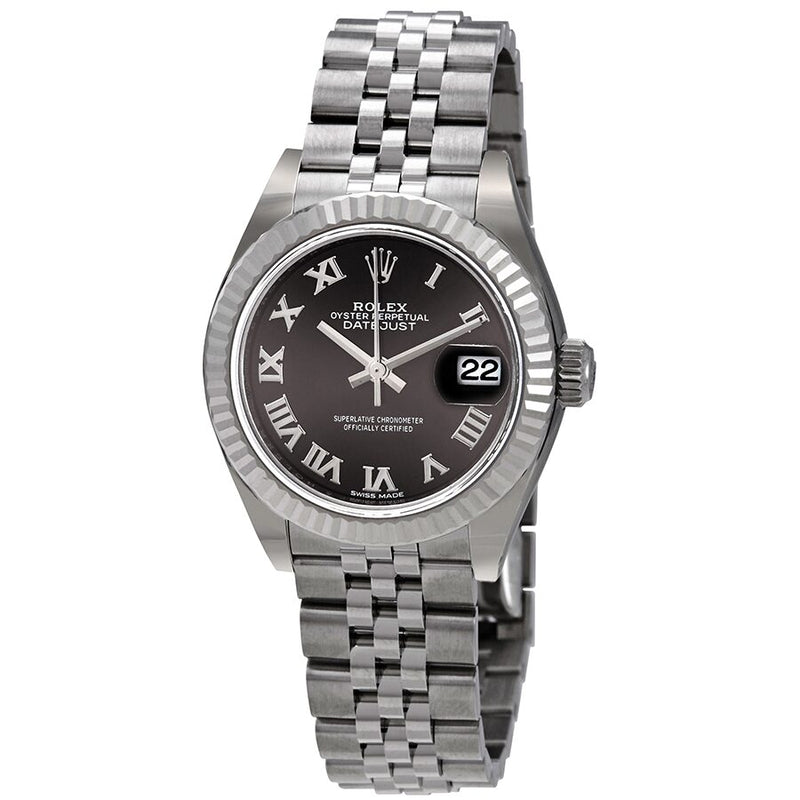 Rolex Lady Datejust Automatic Grey Dial Ladies Jubilee Watch #279174GYRJ - Watches of America