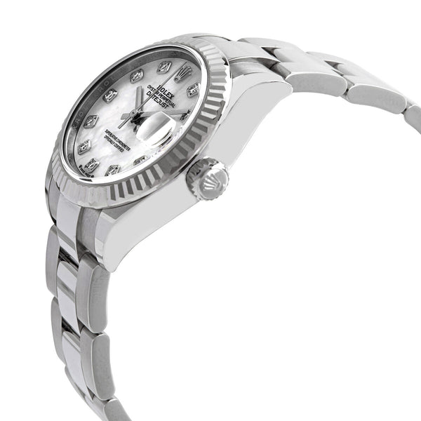 Rolex Lady Datejust Automatic Mother of Pearl Diamond Dial Ladies Oyster Watch #279174MDO - Watches of America #2