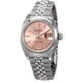 Rolex Lady Datejust Automatic Pink Dial Ladies Jubilee Watch #279160PSJ - Watches of America