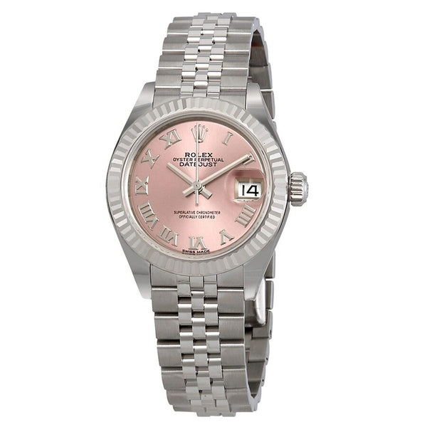 Rolex Lady Datejust Automatic Pink Dial Ladies Jubilee Watch #279174PRJ - Watches of America
