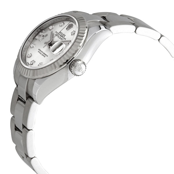 Rolex Lady Datejust Automatic Silver Roman Diamond Dial Ladies Oyster Watch #279174SRDO - Watches of America #2